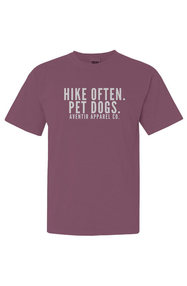 Hike Often Pet Dogs Heavyweight T-Shirt