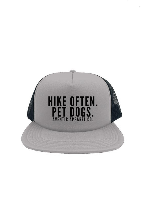 Hike Often - Pet Dogs Foam Trucker Snapback