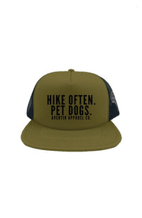 Hike Often - Pet Dogs Foam Trucker Snapback
