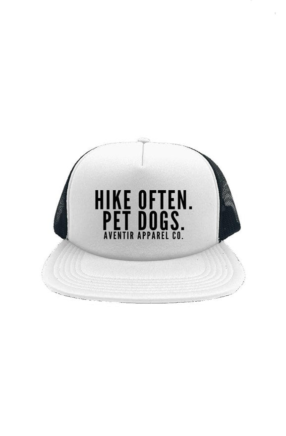 Hike Often - Pet Dogs Foam Trucker Snapback