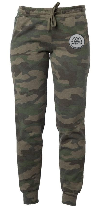 California Wave Wash Women s Camo Joggers AVENTIR APPAREL